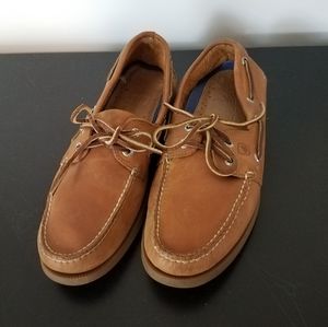 Leather Sperry Top Siders